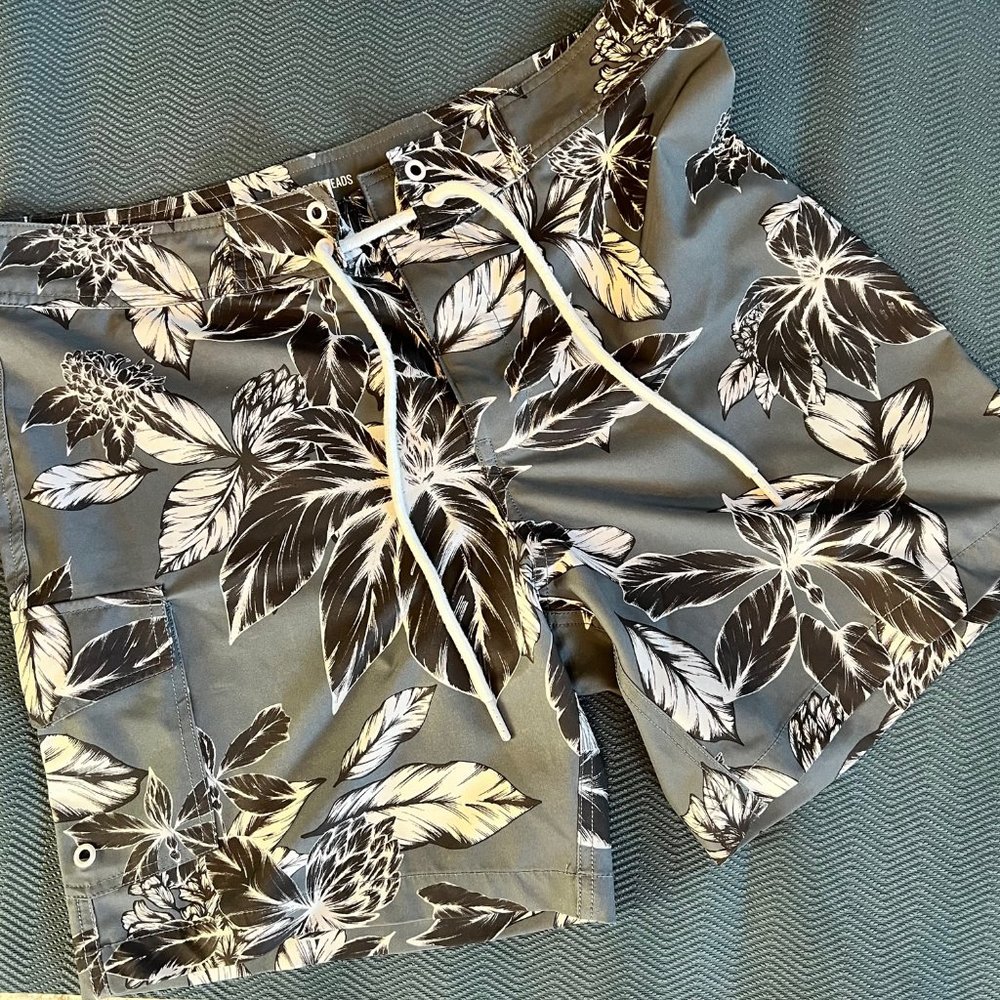 Good Threads Men's Swim Trunks, 32" waist